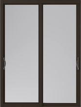 Load image into Gallery viewer, CGI Impact Aluminum 2-Panel Sliding Glass Door With Screen - ImpactWindowsCenter.com