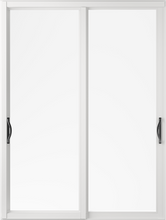 Load image into Gallery viewer, CGI Impact Aluminum 2-Panel Sliding Glass Door With Screen - ImpactWindowsCenter.com