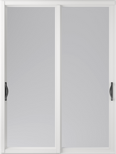Load image into Gallery viewer, CGI Impact Aluminum 2-Panel Sliding Glass Door With Screen - ImpactWindowsCenter.com