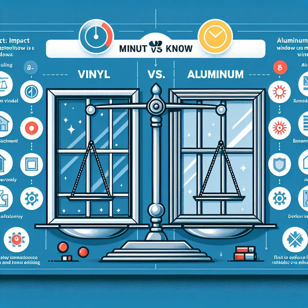 Vinyl vs Aluminum Impact Windows: Best Comparison & Choice Guide