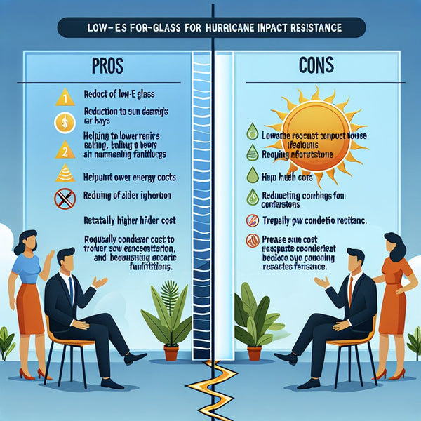 Pros & Cons of Low-E Glass for Hurricane Impact Resistance