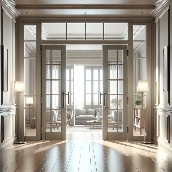 Charming PGT French Doors: Contemporary Design Elegance