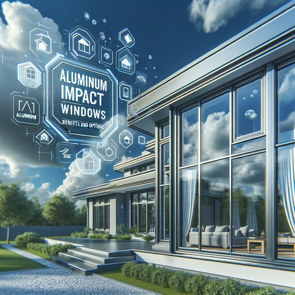 Aluminum Frame Impact Windows: Benefits and Options