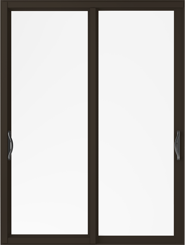 CGI Impact Aluminum 2-Panel Sliding Glass Door With Screen - ImpactWindowsCenter.com