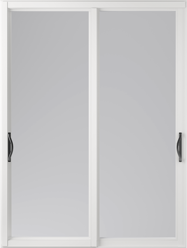 PGT Impact Aluminum 2Panel Sliding Glass Door With Screen *LEFT HAND