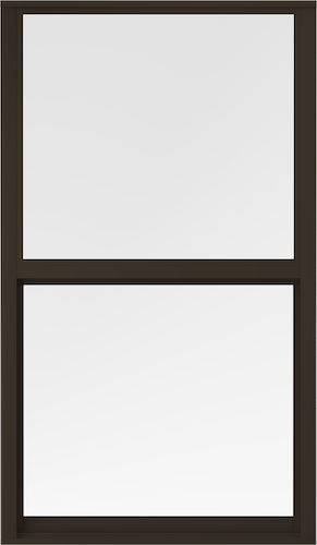 PGT Impact Aluminum Single Hung Window - ImpactWindowsCenter.come